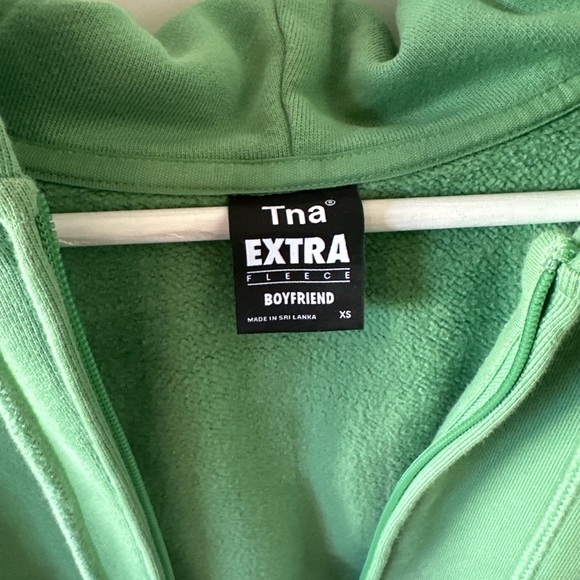 Aritzia Extra Cozy Fleece Boyfriend Zip Hoodie - Picture 3 of 3